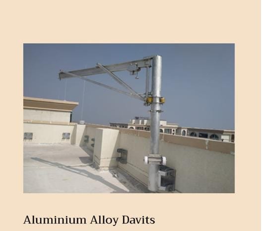 Aluminum Alloy Davits